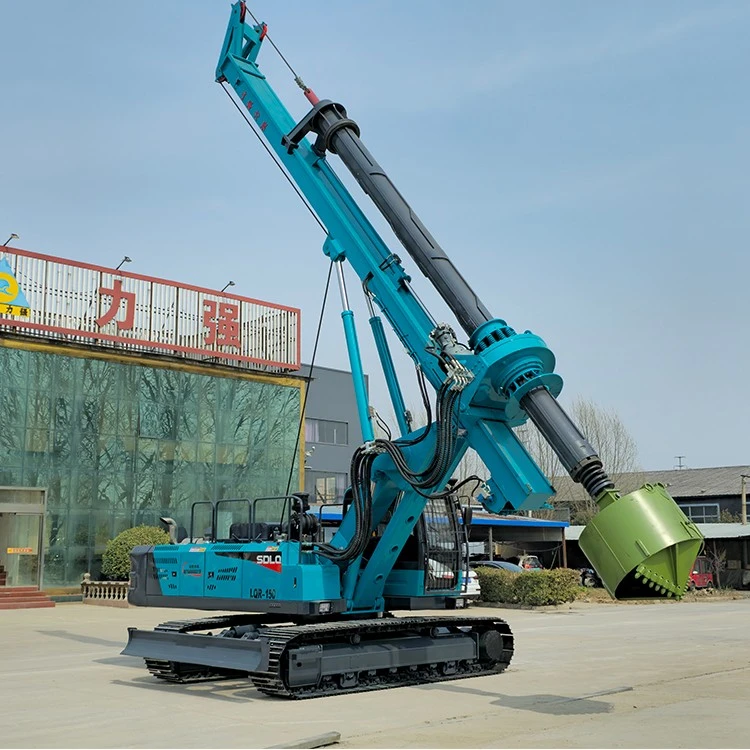 Crawler Rotary Drilling Rig Crawler Rotary Drilling Rig